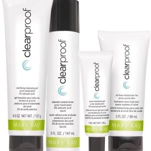 Brand new acne set clear proof